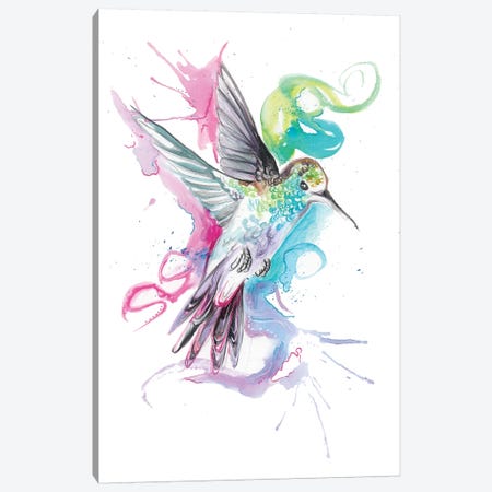 Hummingbird Canvas Print #KLI63} by Katy Lipscomb Canvas Print