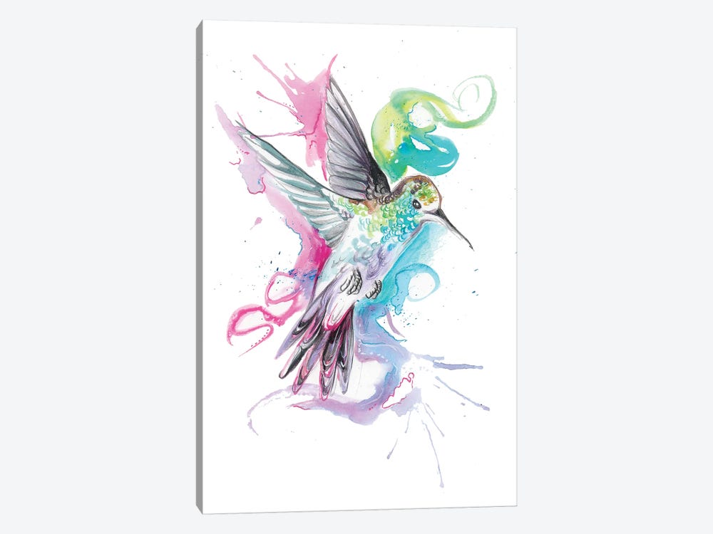 Hummingbird by Katy Lipscomb 1-piece Canvas Artwork