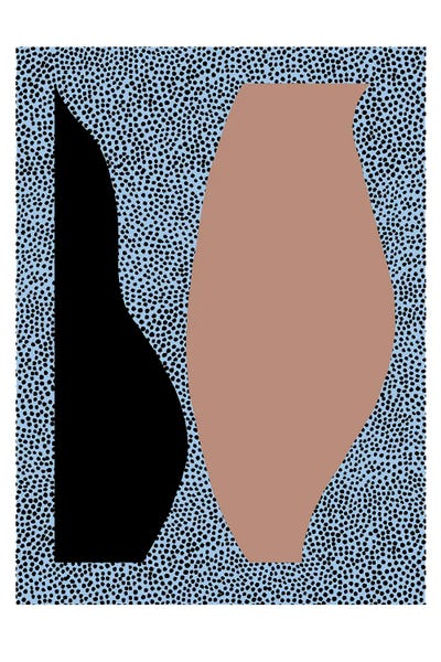 Dotty Shapes by Karolina Kling canvas print