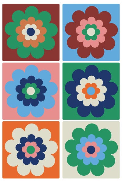 Floral & Botanical Patterns: In Bloom by Karolina Kling