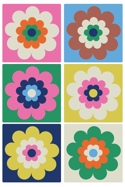 Dopamine Decor: In Bloom -Pop by Karolina Kling