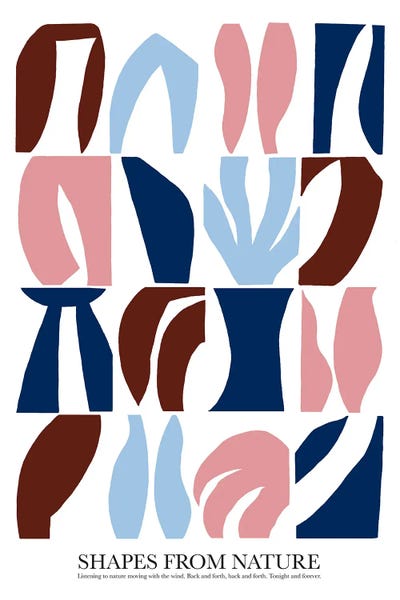 The Cut Outs Collection: Shapes -Earthy by Karolina Kling