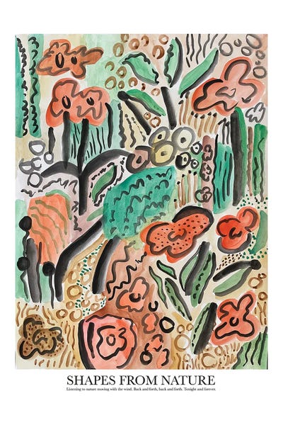 Shapes Of Spring by Karolina Kling canvas print