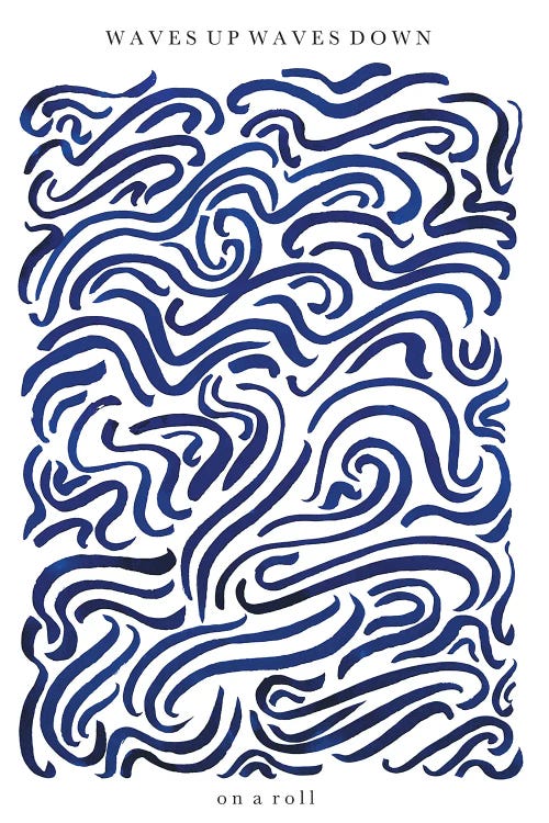The Wave by Karolina Kling wall art