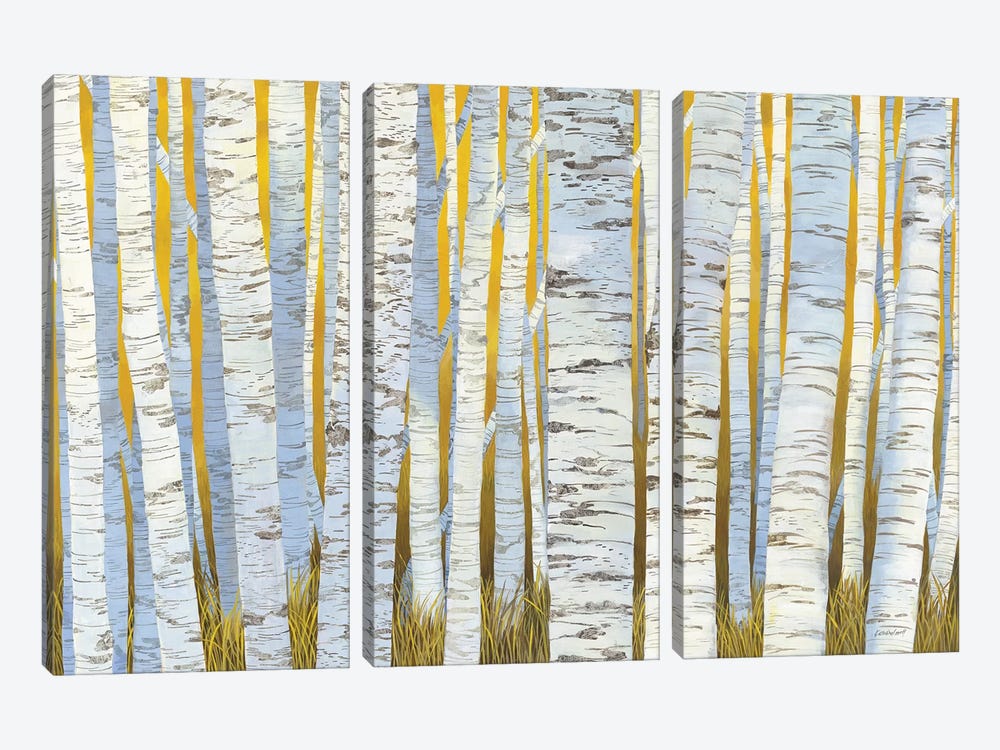 Aspen Grove by Kathrine Lovell 3-piece Canvas Art Print
