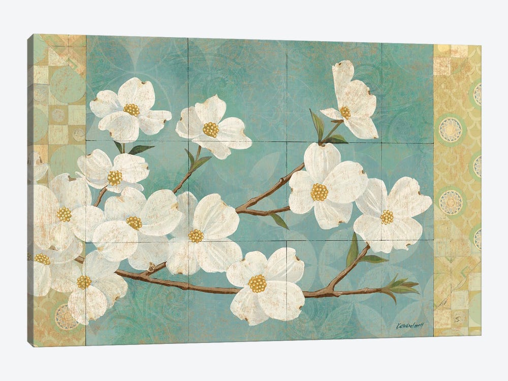 Kimono Blossoms by Kathrine Lovell 1-piece Canvas Art