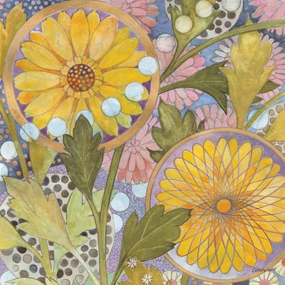 Whimsical Garden I by Kathrine Lovell art print