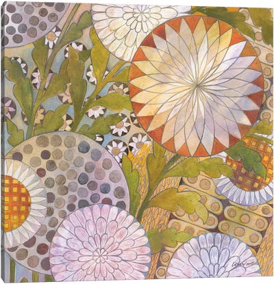 Whimsical Garden II Canvas Art Print - Kathrine Lovell