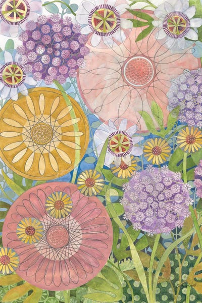 Whimsical Garden III by Kathrine Lovell art print