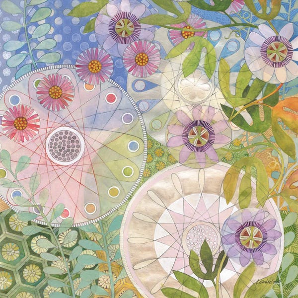 Kathrine Lovell: Whimsical Garden IV by Kathrine Lovell