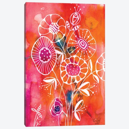 Brightest Blooms Canvas Print #KLX10} by Krinlox Canvas Print