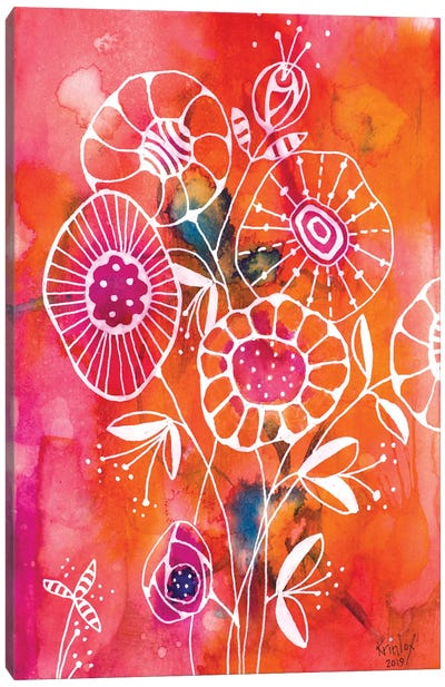 Brightest Blooms Canvas Art Print