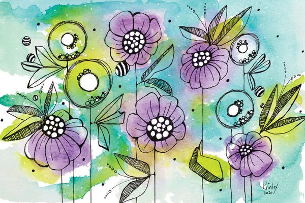 Krinlox: Vibrant Garden Beauties by Krinlox