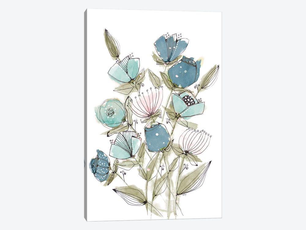 Blooming Spring II by Krinlox 1-piece Canvas Print