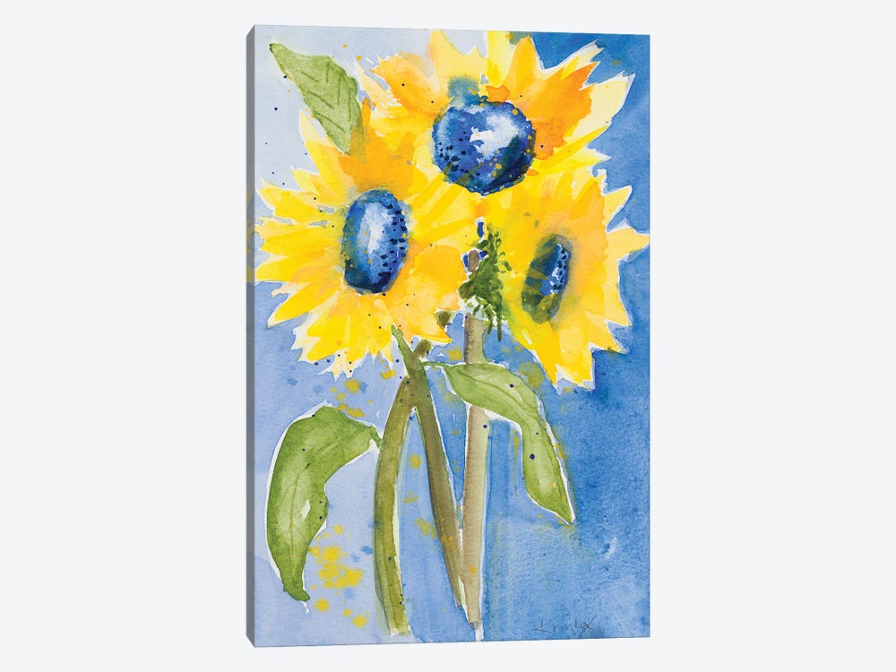 Sunflowers by Krinlox 1-piece Canvas Art