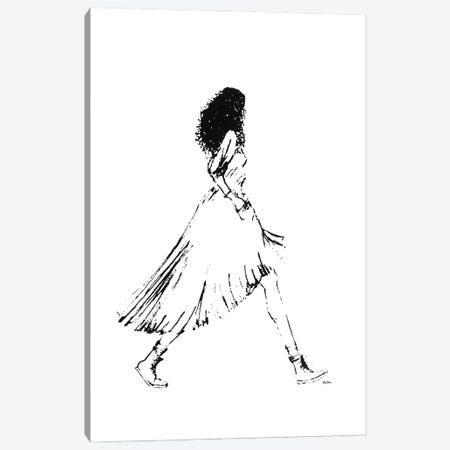 Walking Girl I Canvas Print #KLY34} by Kelly Lottahall Canvas Print