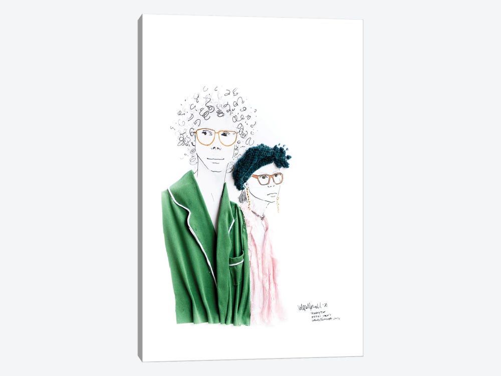 Gucci Men'S Spring/Summer 2016 Tommy Ton Rendition by Kelly Lottahall 1-piece Art Print