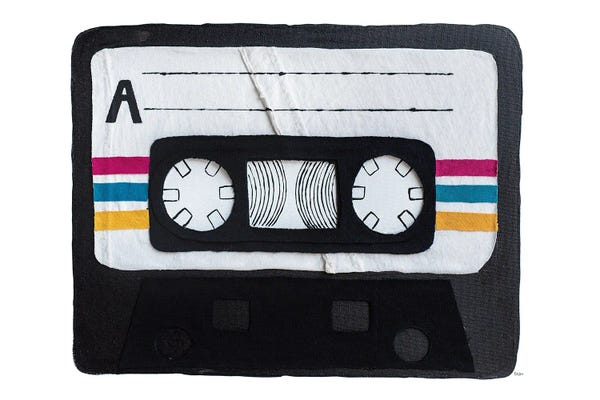Kelly Lottahall: Casette Tape by Kelly Lottahall