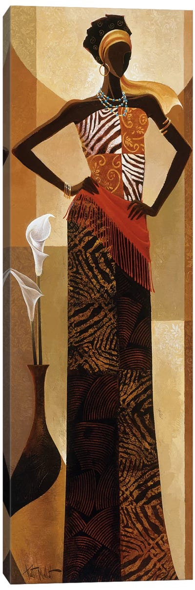 Amira Canvas Art Print - African Heritage Art