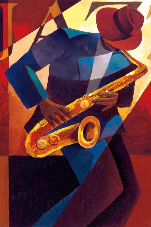 Bebop by Keith Mallett wall art
