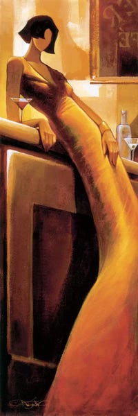 Panoramic Vertical: La Seductrice by Keith Mallett