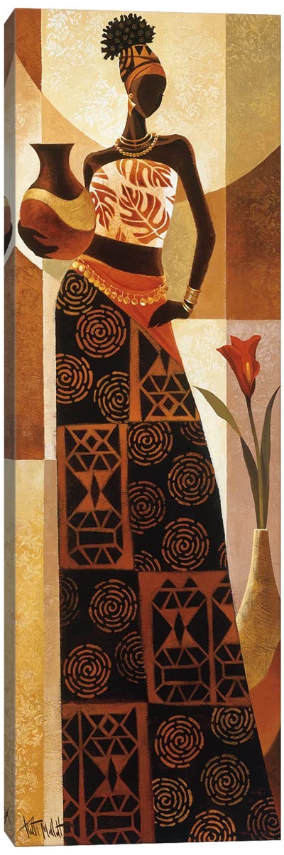 Naima Canvas Art Print - African Heritage Art
