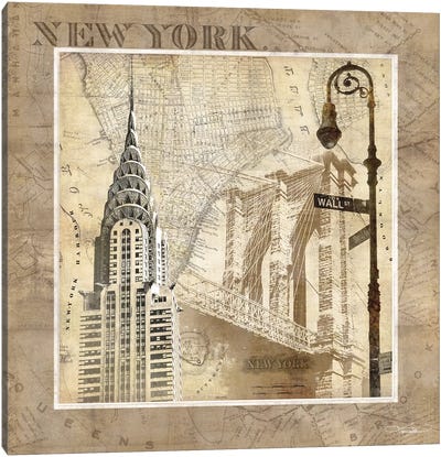 New York Serenade Canvas Art Print