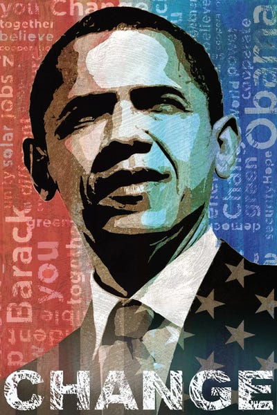 Illinois: Obama: Change by Keith Mallett