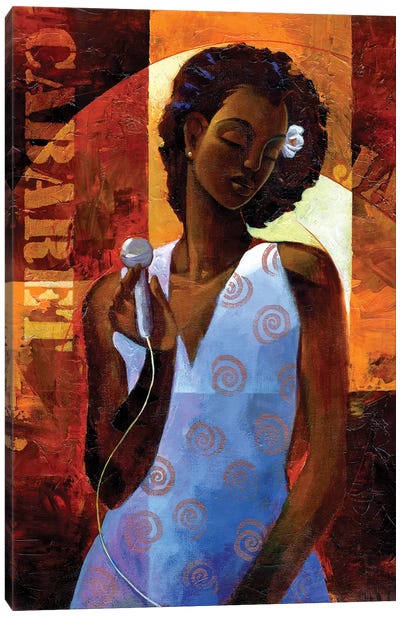 Diva Canvas Art Print - Jazz Art