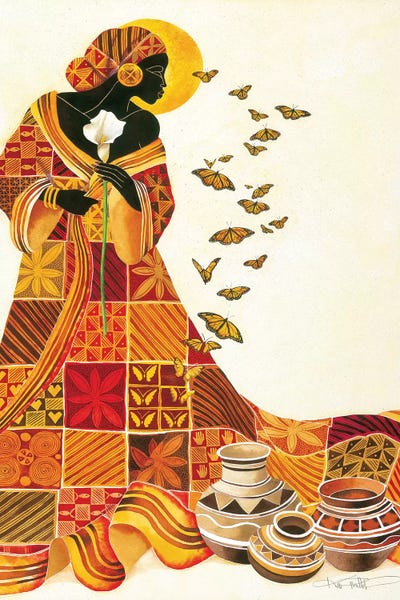 African Heritage: Soul's Flight, Cropped by Keith Mallett