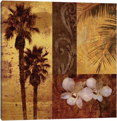 Sunset Beach I Canvas Art Print - Orchid Art
