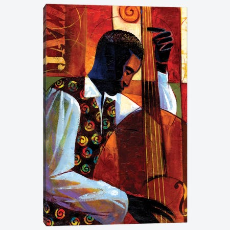Jazz Canvas Print #KMA4} by Keith Mallett Canvas Art Print