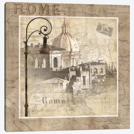 When In Rome Canvas Print #KMA54} by Keith Mallett Canvas Wall Art