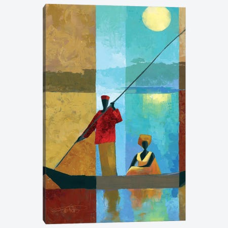 On The River II Canvas Print #KMA64} by Keith Mallett Canvas Print
