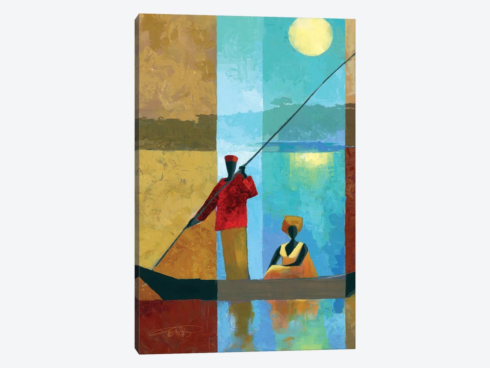 On The River II by Keith Mallett 1-piece Canvas Artwork