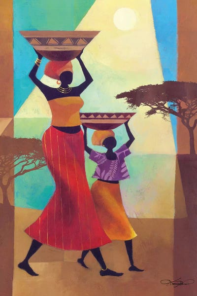 African Heritage: Mother's Helper by Keith Mallett