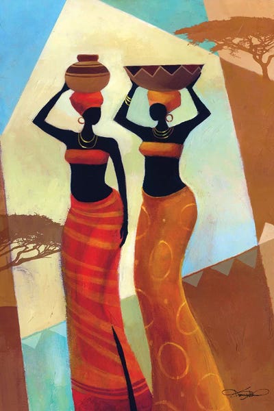 African Heritage: Sisters by Keith Mallett