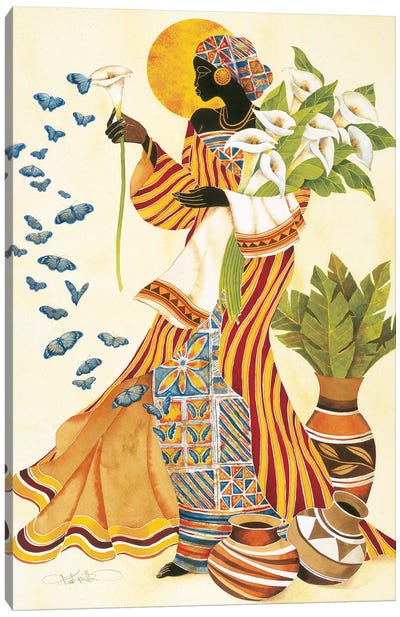 Soul's Awakening Canvas Art Print - African Heritage Art