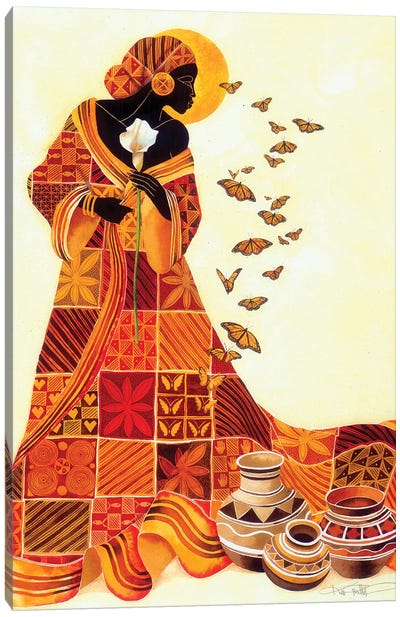 Souls Flight Canvas Art Print - Monarch Butterflies