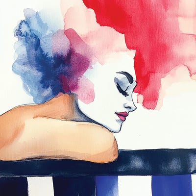 Life Is A Show by Kristina Mallen canvas print