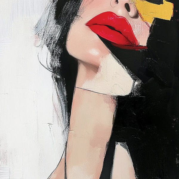 Fashion Lover: Passion Has Red Lips by Kristina Mallen