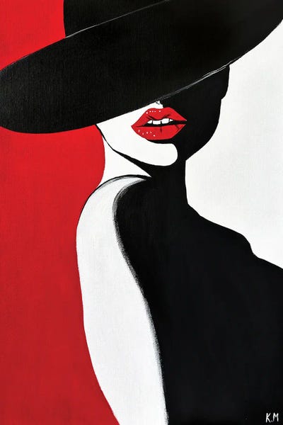 Veiled Allure by Kristina Mallen canvas print