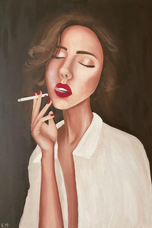 Juli Fume by Kristina Malashchenko wall art