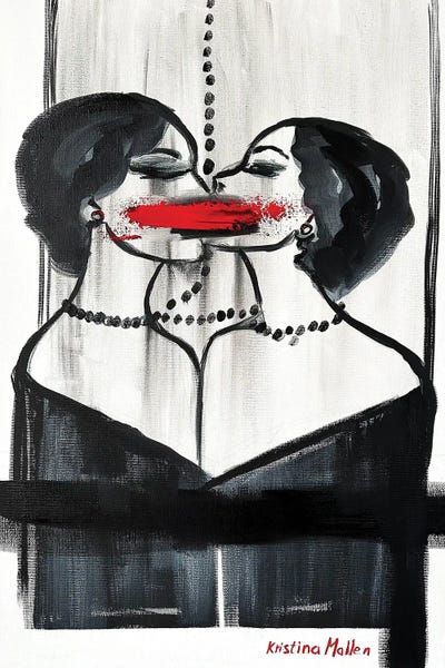 Black & White & Red: The Last Kiss Till Death Do Us Part by Kristina Mallen