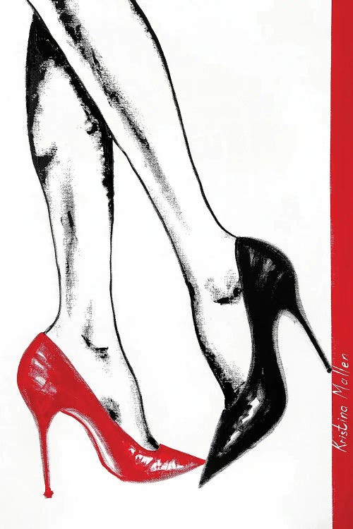 Le Flirt by Kristina Mallen wall art