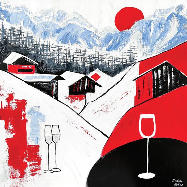 Snowy Mountains: Après-Ski À Courchevel by Kristina Mallen