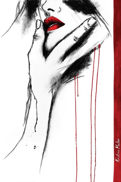 Black & White & Red: Whispering For Your Touch by Kristina Mallen