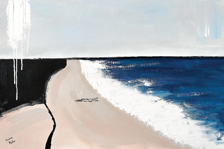 Hidden Ocean Bay by Kristina Mallen wall art