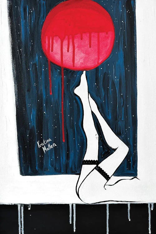 Under The Full Moon by Kristina Mallen wall art