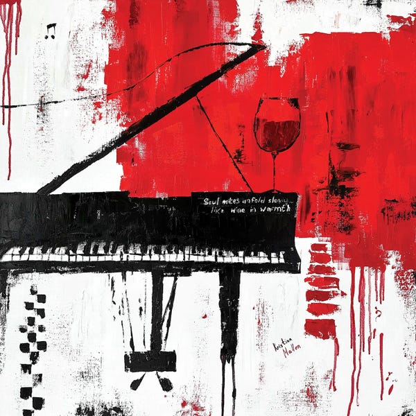 Pianos: Soul Notes Unfold Slowly Like Wine In Warmth by Kristina Mallen